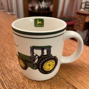Nothing Runs Like a Deere Tractor Themed Coffee Cup Mug by Gibson Housewares*